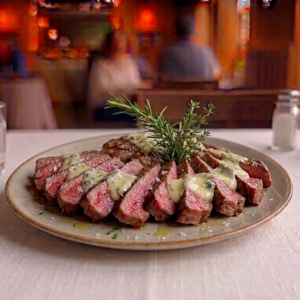Tagliata con radicchio e zola